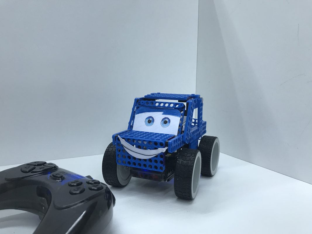 Dream World Robotics DIY Big Wheel Remote Control Car