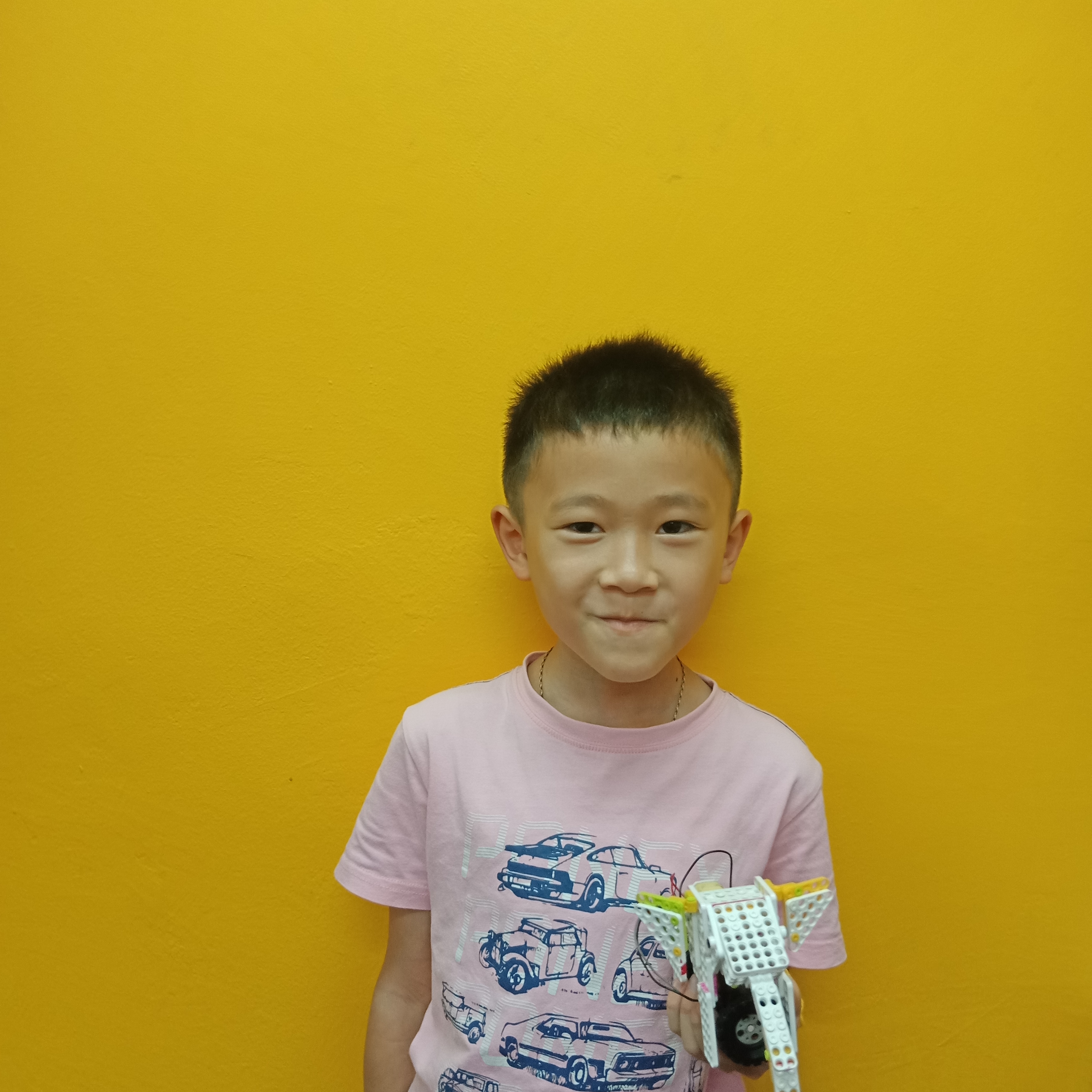 Dream World Robotics Students Marcus Ng Hong Sheng